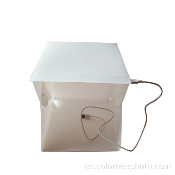 Caja de luz de estudio fotográfico mini tienda de plástico de 24 CM